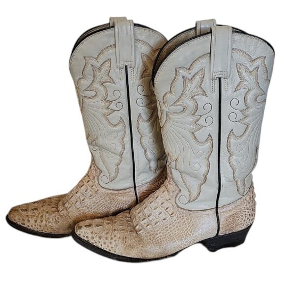 Vintage Durango Western Cowboy Boots Handcrafted in Mexico 8 1/2 EE - Picture 3 of 16